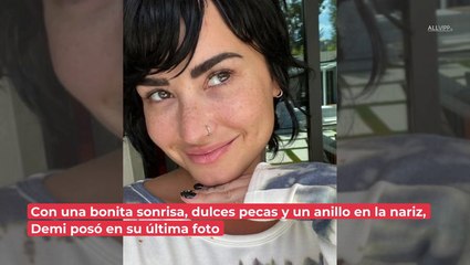 "Hay demasiada mi***a en el mundo": Demi Lovato sorprende con look al natural en Instagram