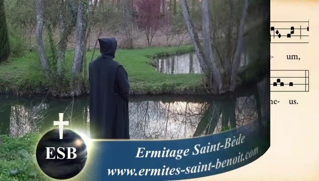 Communion Dominus firmamentum du Quatrième dimanche après la Pentecôte - Ermitage Saint-Bède film Jean-Claude Guerguy by Ciné Art Loisir.