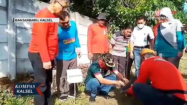 Bakti Sosial Peringati Bulan Bung Karno, Komunitas di Banjarbaru Tanam Bibit hingga Donor Darah