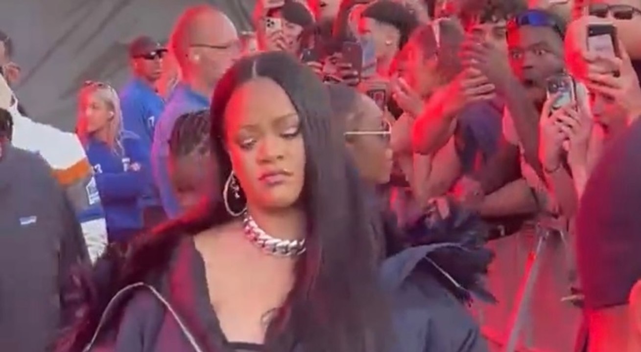 Rihanna makes first public appearance since giving birth to her first child