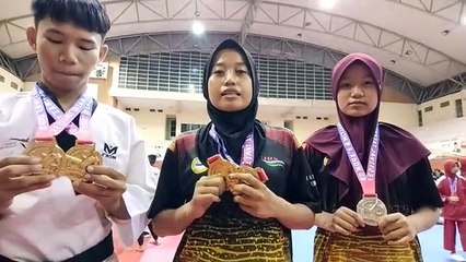 Atlet HSU Sumbang Tiga Emas dan Satu Perak di Kejurnas Taekwondo Kaltim