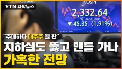 [자막뉴스] 하락률 전 세계 1위...국내 주식 '가혹한 전망' / YTN