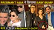 PREGNANT Alia Bhatt's Hides Baby Bump, Poses With Karan Johar