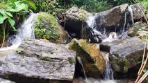 Beautiful Waterfall Has Many Layers Of Water -  Enjoy watching Waterfalls And The Peaceful Scenery