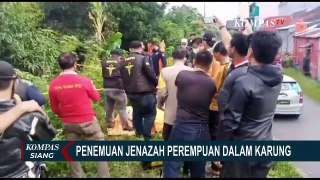 Diduga Pembunuhan, Warga Kabupaten Gowa Digegerkan dengan Temuan Jenazah Wanita di Dalam Karung!