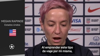 Megan Rapinoe recibe la Medalla Presidencial de la Libertad