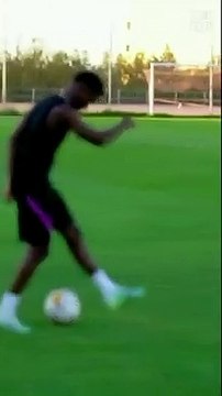 La brutal exhibición de Ansu Fati en un entrenamiento / FCB