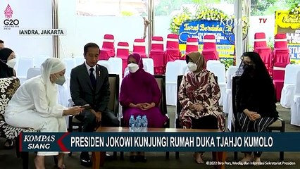 Скачать видео: Tiba di Indonesia, Presiden Jokowi Bersama Ibu Negara Langsung Bertakziah ke Rumah Duka Menpan RB