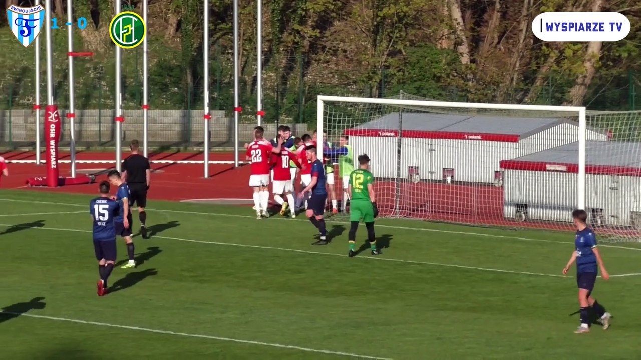 Bramki Floty Świnoujście - Kipsta IV liga runda wiosenna 2022r