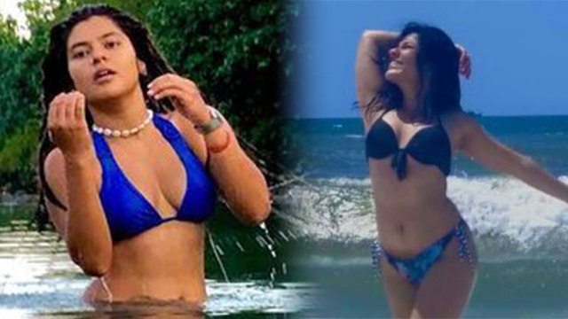 Tarak Mehta Fame Nidhi Bhanushali Blue Bikini Look Troll,Fans Shocking Reaction । *Entertainment