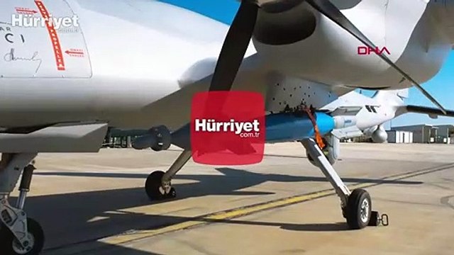 Milli TİHA Bayraktar AKINCI'dan LGK-82 ile başarılı atış