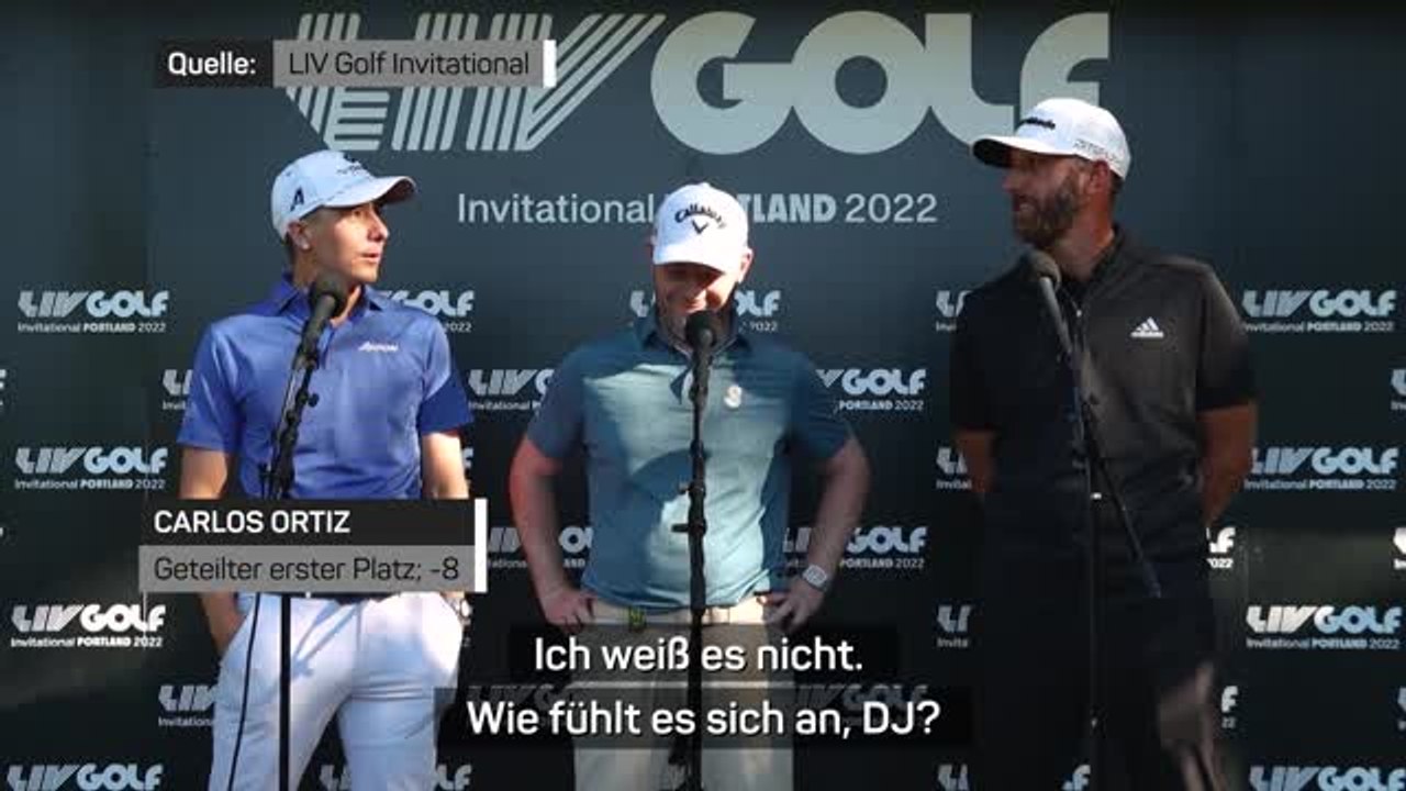 Johnson macht witze über liv-golf-preisgeld