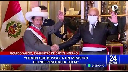 ¿Quién reemplazará a Dimitri Senmache como ministro del Interior?