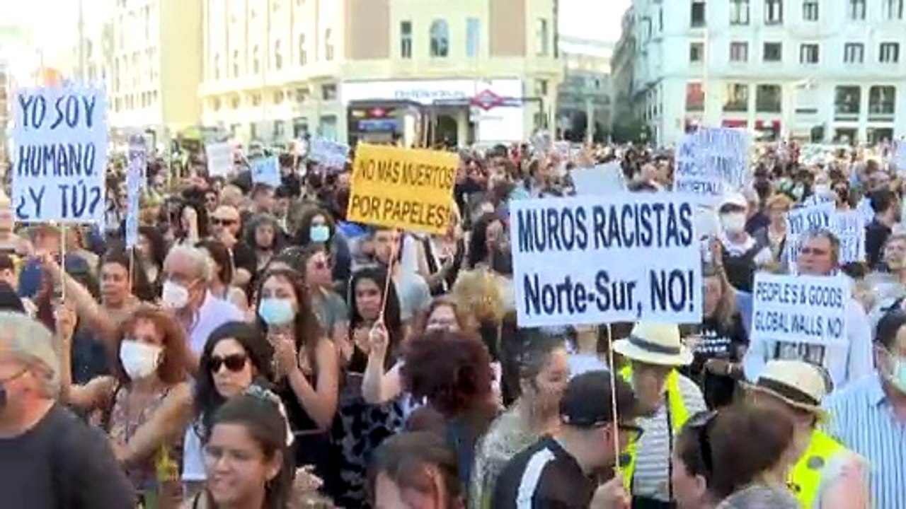 Gewalt von Melilla: Protest in Spanien und Marokko