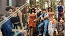 Suhana Khan Agastya Nanda की LAP पर बैठे VIRAL,The Archies Movie BTS| Boldsky *Entertainment