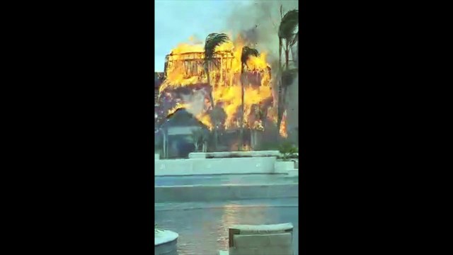 L'hôtel Lux Belle Mare à Maurice est ravagé par les flammes