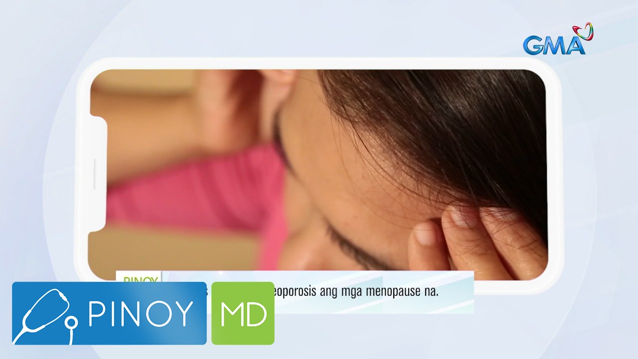 Babaeng nag-menopause na, mas prone nga ba sa osteoporosis? | Pinoy MD