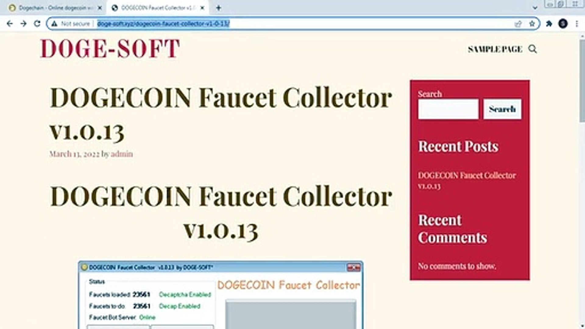 Faucet Collector- Bot for ALL faucets. Collects Bitcoin and Top Cryptocurre  - video Dailymotion