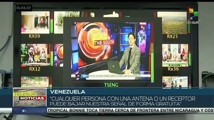 Telesur posiciona señal en inglés en el continente europeo