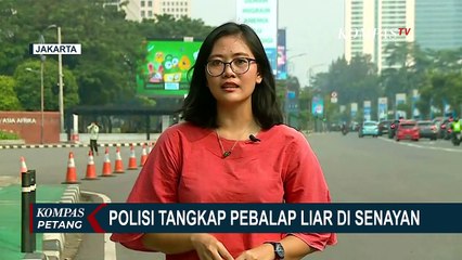 Meresahkan Pengguna Jalan, Polisi Tangkap Pelaku Balap Liar di Senayan