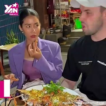 Vy Phạm diện lại váy giải cứu của Thùy Tiên, đẹp chẳng thua bản vẽ | Điện Ảnh Net