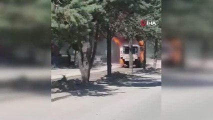 Son dakika: İş makinesi doğalgaz borusunu patlattı: 3 yaralı