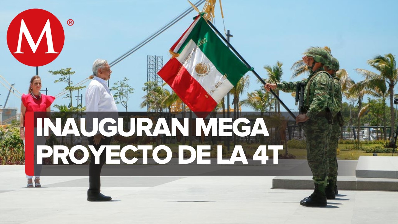 AMLO inauguró la primera etapa de la Refinería Olmeca en Dos Bocas