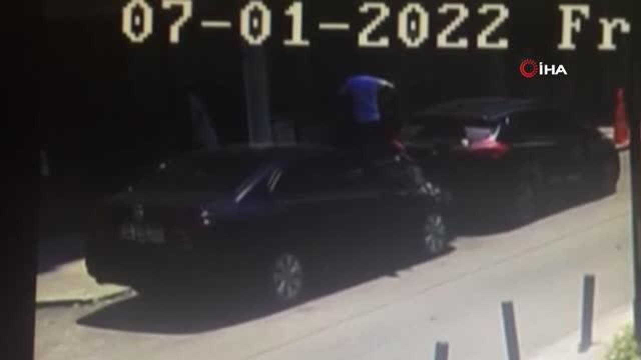 Son dakika! İstanbul'da Fransız turistin otel odasından düştüğü anlar kamerada