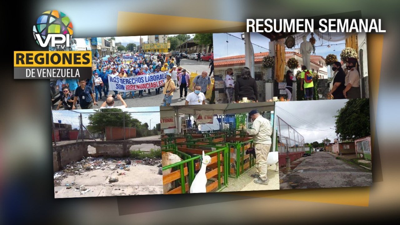 Resumen semanal de las Regiones de Venezuela del 27 de Junio al 01 de Julio de 2022