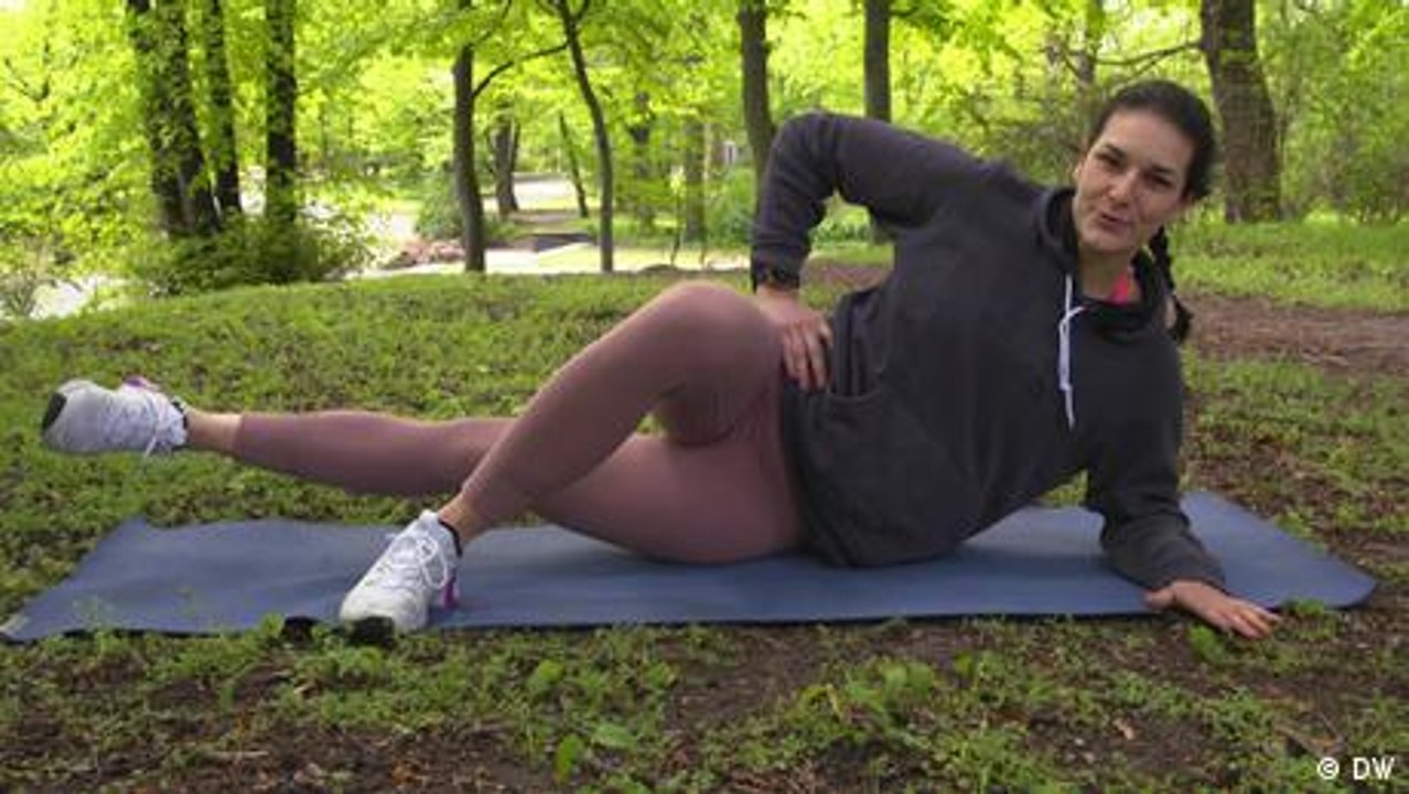 Adduktoren-Training mit Aurelia Damann