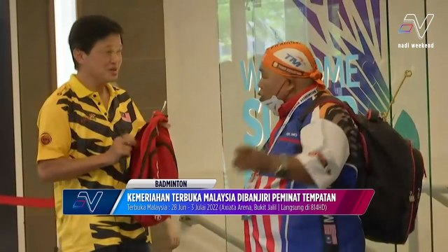 Kemeriahan Badminton Terbuka Malaysia mewarnai Axiata Arena