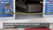 Eski patron cinayeti kamerada