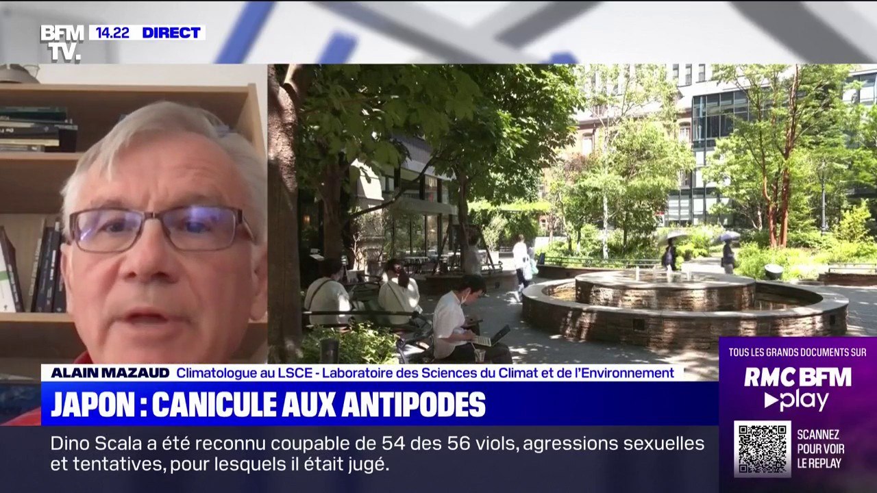 Alain Mazaud, climatologue: "Il faut réfléchir à l'aménagement des villes, pour qu'il y ait moins d'îlots de chaleur dans les grandes villes"