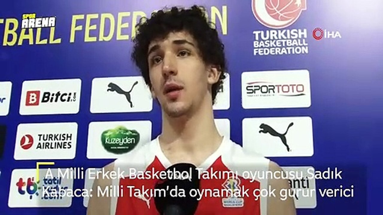 Sadık Emir Kabaca: "Milli Takım’da oynamak çok gurur verici"