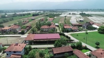 (DRONE) - Selin etkilediği İçmeler köyü havadan görüntülendi
