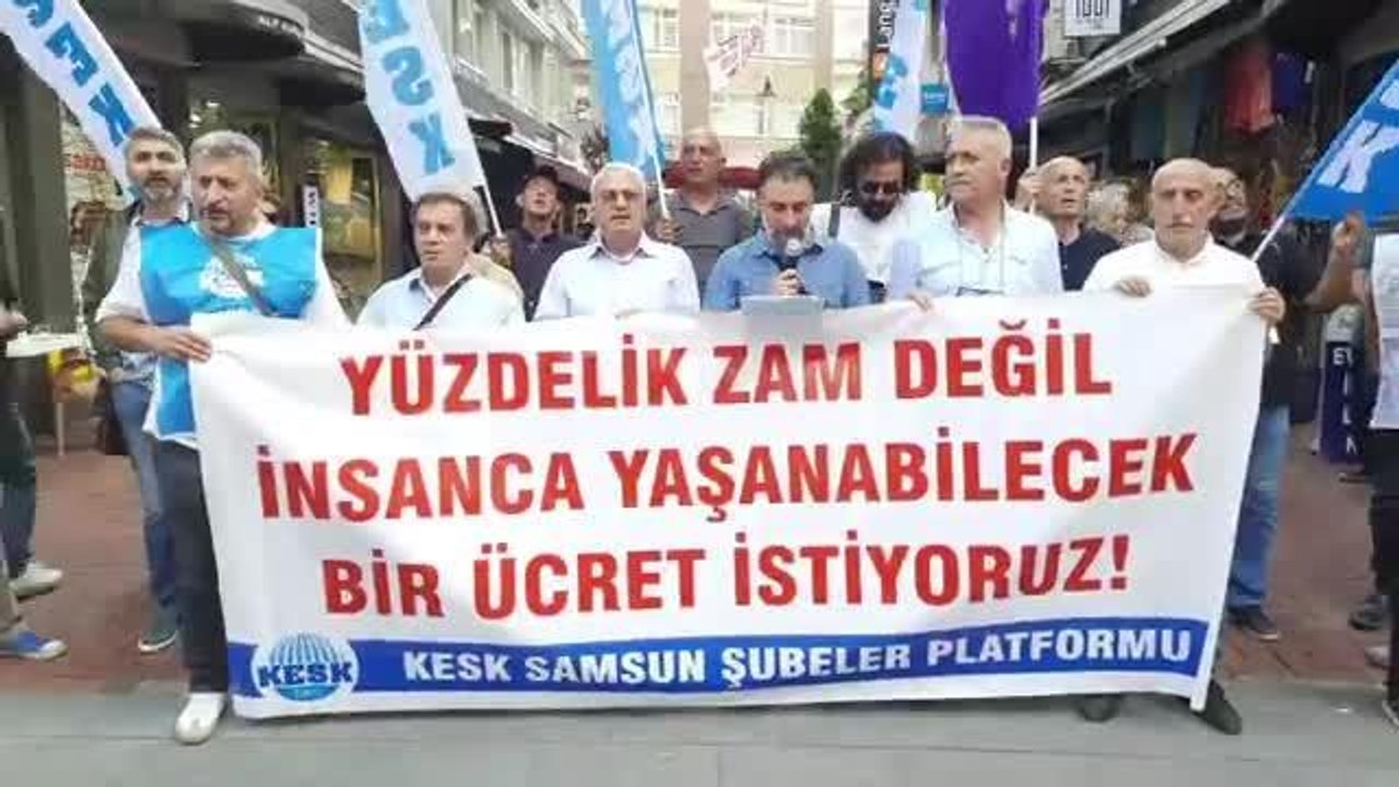 Samsun Kesk Şubeler Platformu: "Kaşıkla Verilen Kepçeyle Alınmak İsteniyor"