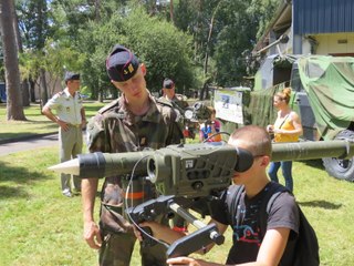 Les portes ouvertes du 11e RAMa, à Saint-Aubin-du-Cormier
