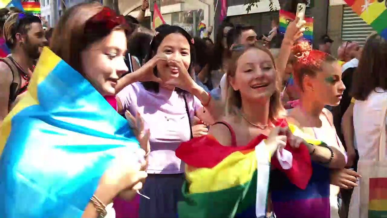 La Marche des Fiertés met de l'ambiance dans les rues de Marseille