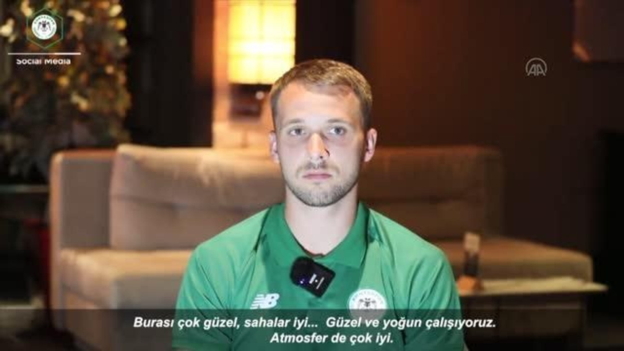 Konyasporlu Muric, yeni takımıyla daha çok gol atmayı hedefliyor