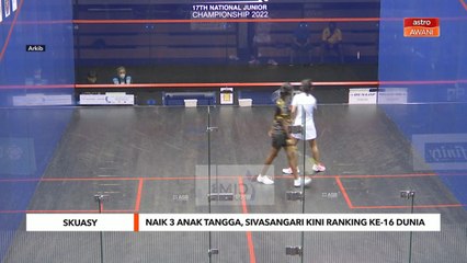 Ranking Dunia | Naik 3 anak tangga, Sivasangari kini ranking ke-16 dunia