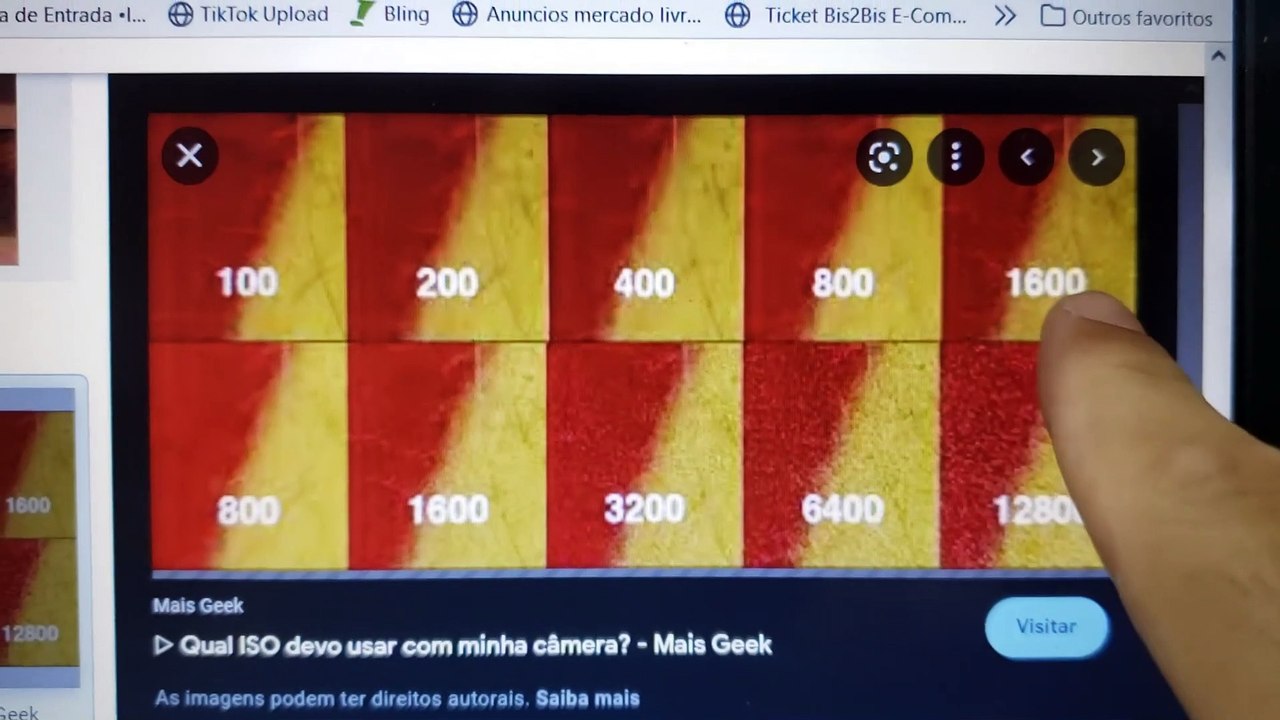 o que é ISO, abertura e velocidade