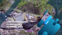 Limpian basurero clandestino de Ramblases | CPS Noticias Puerto Vallarta