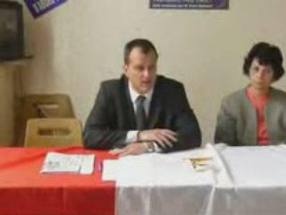 Conférence de Presse de Louis Aliot - 12 mars 2008