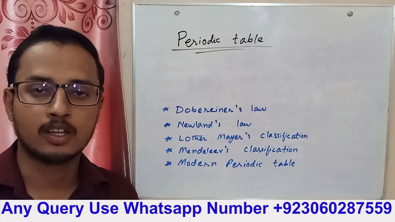 periodic table