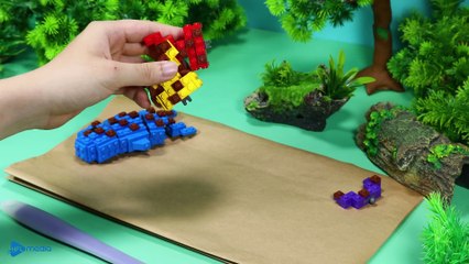 LEGO FRIED CHICKEN  한국식 프라이드 치킨 윙 레시피 - 스톱모션 요리 & Lego ASMR