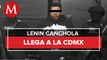 Trasladan a Lenin Canchola a CdMx tras ser detenido en Monterrey