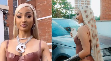Shenseea goes viral for her leopard print hair style