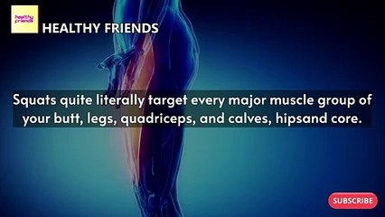 WHEN YOU DO SQUATS EVERY DAY, THIS IS WHAT HAPPENS | HEALTHY FRIENDS | BESTIE