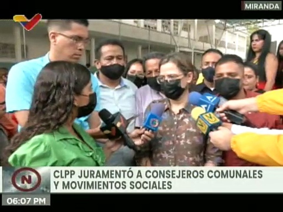 Juramentados Consejeros Comunales del CLPP del municipio Guaicaipuro en Miranda