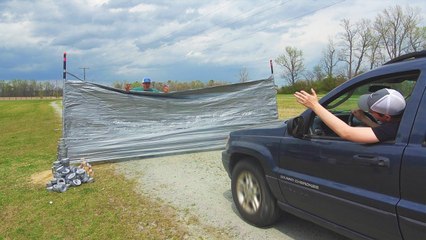 Can 1,000 Rolls Of Duct Tape Stop A Car